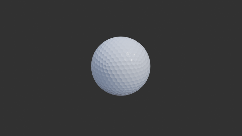 Golf ball Modèle 3D .c4d .max .obj .3ds .fbx .stl .blend 