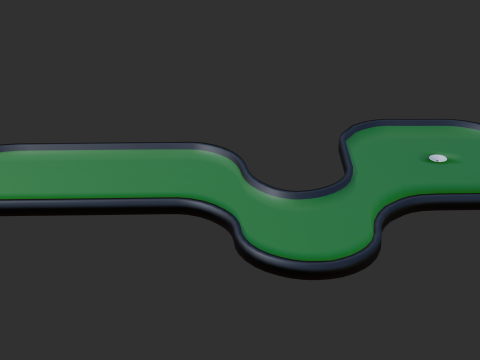 Miniature golf course 2 Model 3D