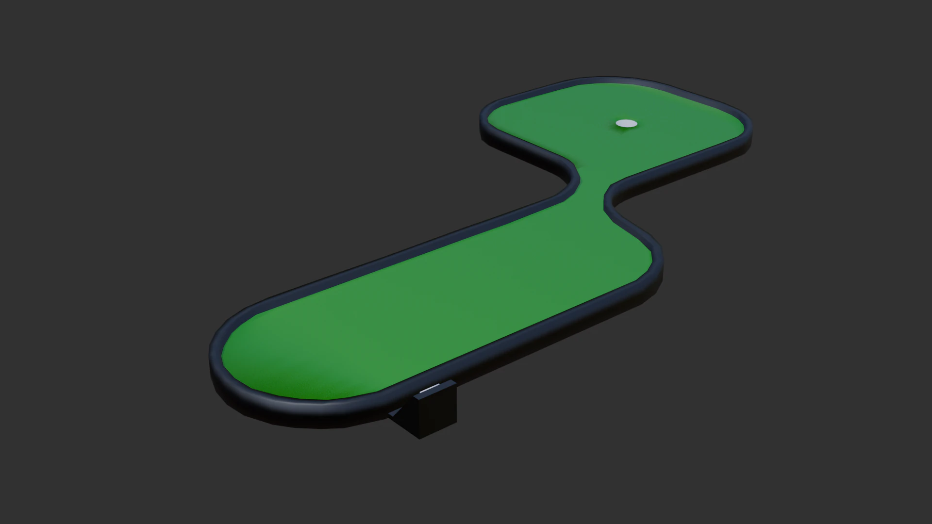 Miniature golf course 4 3D Model .c4d .max .obj .3ds .fbx .stl .blend 