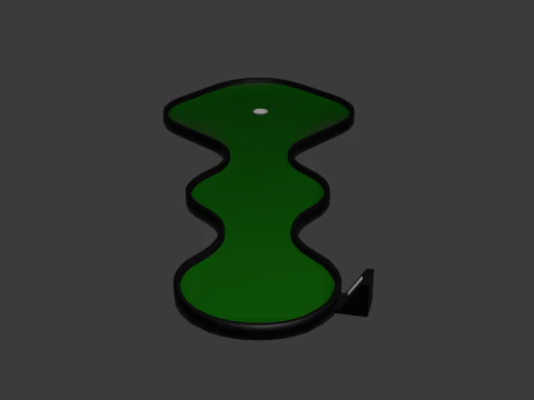 Miniature golf course 5 3D Model
