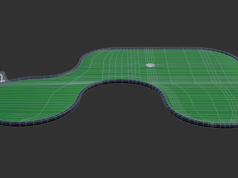 Miniature golf course 6 3D Model