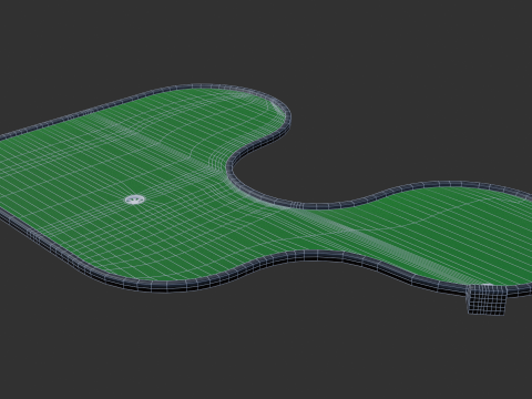 Miniature golf course 6 Modelo 3D