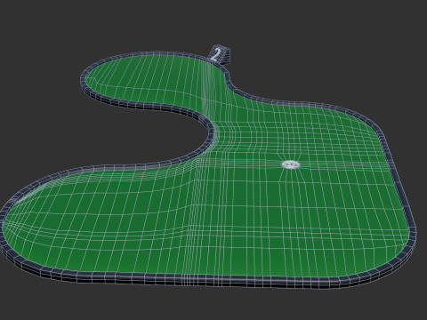 Miniature golf course 6 Modelo 3D