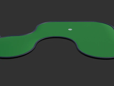 Miniature golf course 6 3D Model