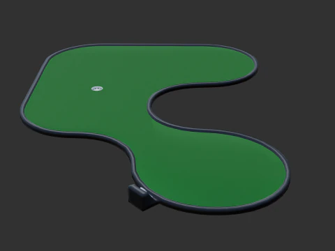 Miniature golf course 6 3D Model