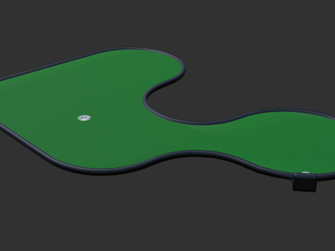 Miniature golf course 6 Modelo 3D