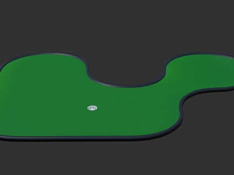 Miniature golf course 6 Modelo 3D