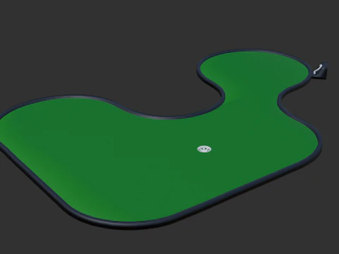 Miniature golf course 6 3D Model