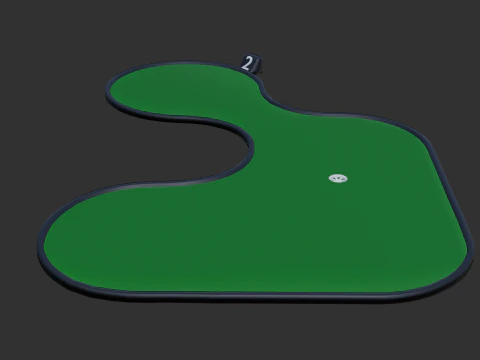 Miniature golf course 6 3D Model