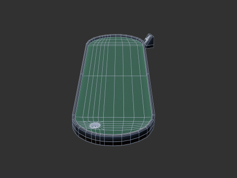 Miniature golf course 7 3D 模型