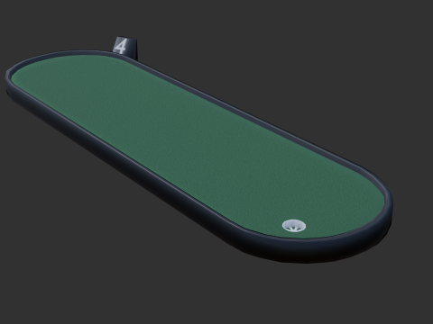 Miniature golf course 7 3D 模型