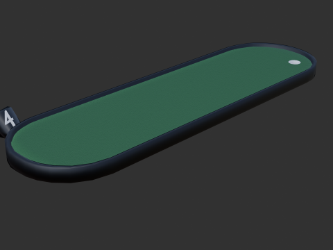 Miniature golf course 7 3D 模型