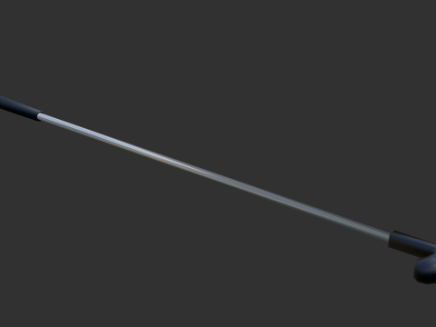 Mini golf stick 3D Model
