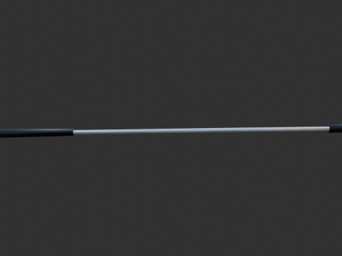 Mini golf stick 3D Model