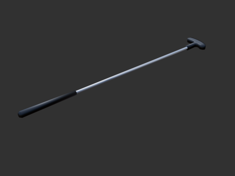 Mini golf stick 3D Model