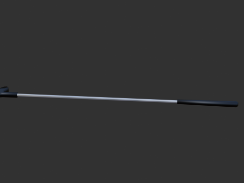 Mini golf stick 3D Model