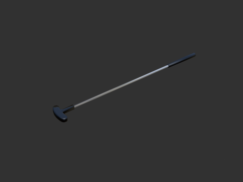 Mini golf stick 3D Model