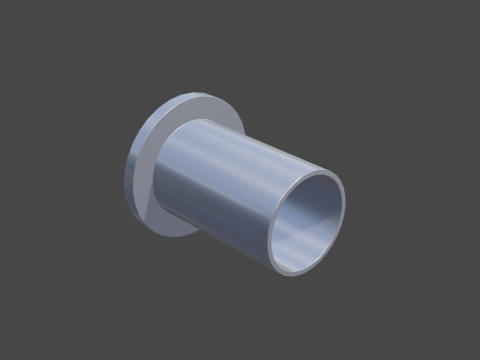 Rivet nut 3D Model