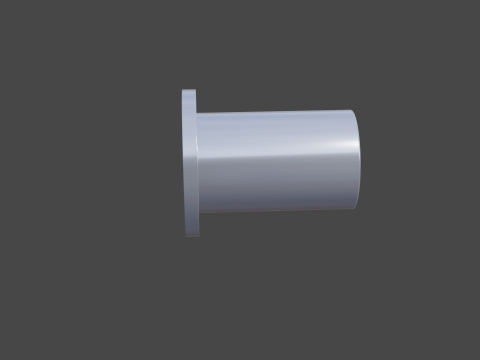 Rivet nut 3D Model