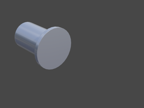 Rivet nut 3D Model