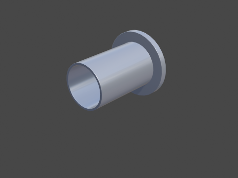 Rivet nut 3D Model