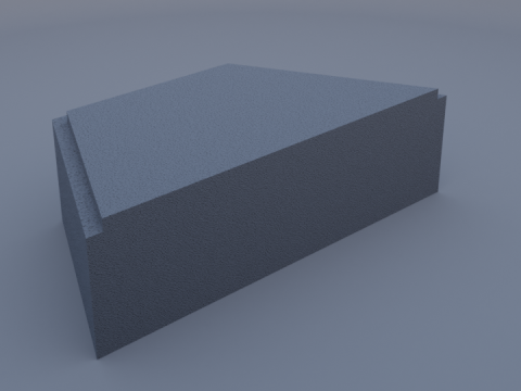 Hexagon paving block 3D 模型