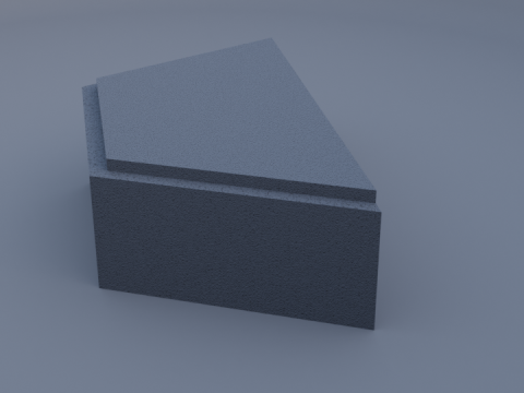 Hexagon paving block 3D 模型