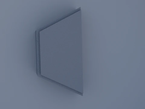 Hexagon paving block 3D Model