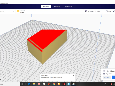 Hexagon paving block 3D Model