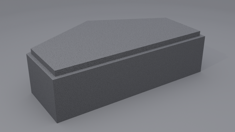 Uskup head paving block Model 3D .c4d .max .obj .3ds .fbx .stl .blend 