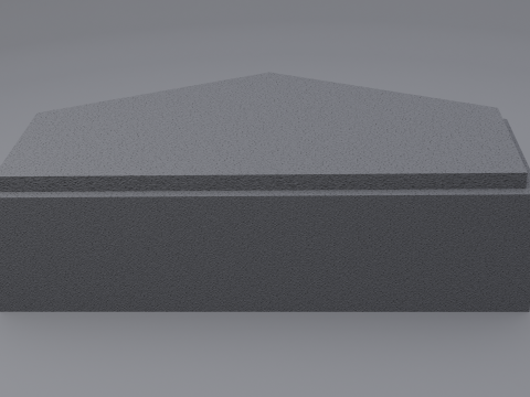 Uskup head paving block Model 3D