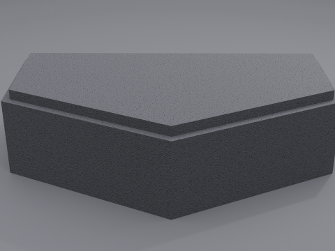 Uskup head paving block Model 3D