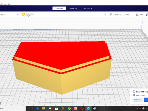 Uskup head paving block Model 3D