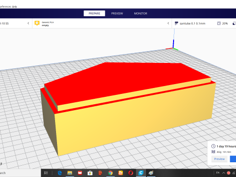 Uskup head paving block Model 3D
