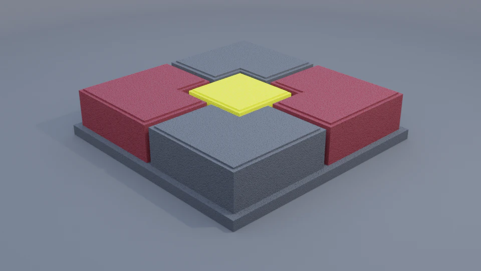 Ubin set paving block 3D Model .c4d .max .obj .3ds .fbx .stl .blend