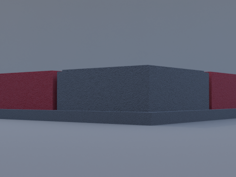 Ubin set paving block 3D Model