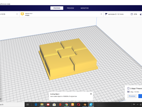 Ubin set paving block 3D Model