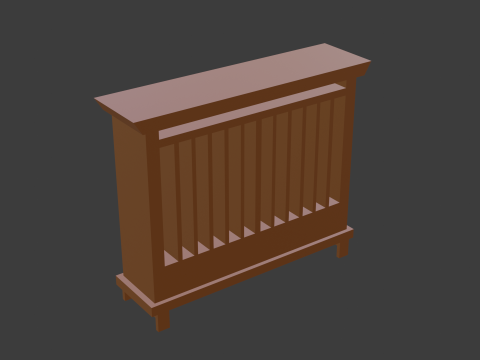 Room divider a 3D 模型