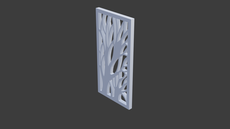 Room divider b Model 3D .c4d .max .obj .3ds .fbx .stl .blend 