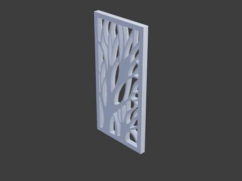 Room divider b 3D Model
