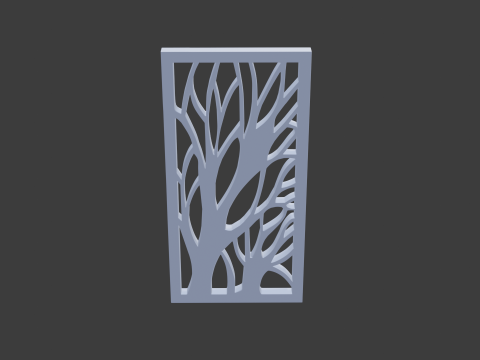 Room divider b Model 3D