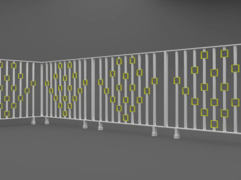 Gel&auml;nder 3D Modell