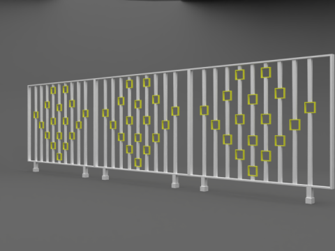 Railing Model 3D