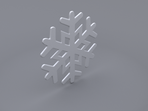 Snowflakes 3D Model