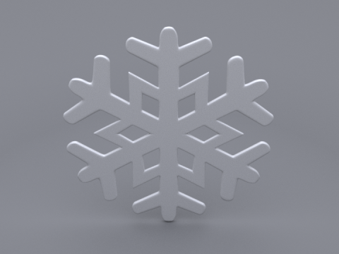 Snowflakes Modello 3D