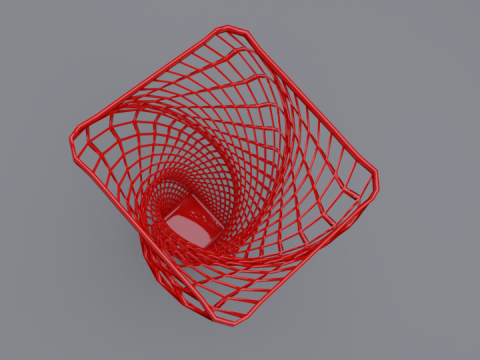 Trash can 3D 모델