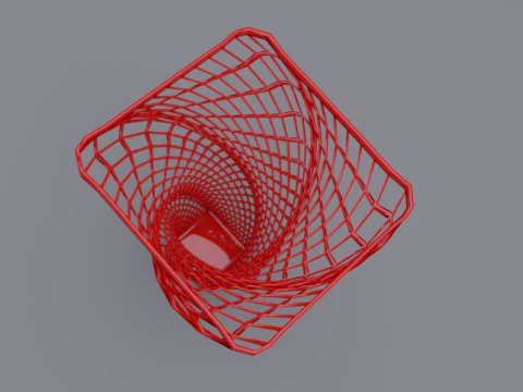 Trash can 3D Model