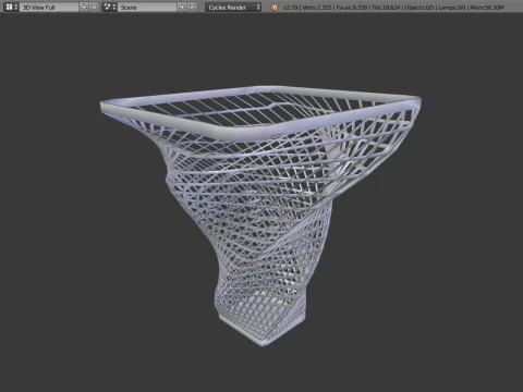 Trash can 3D Model