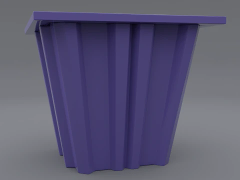 Trash can a 3D Model