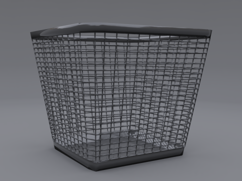 Trash can b 3D Model